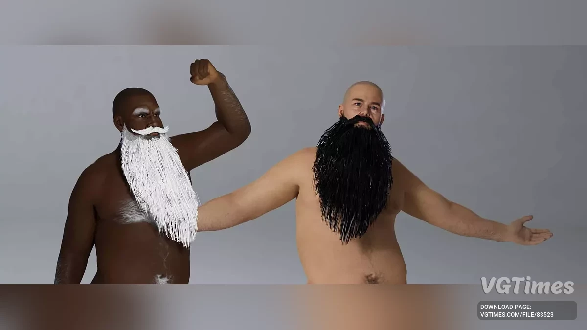 inZOI — Barba larga y bigote