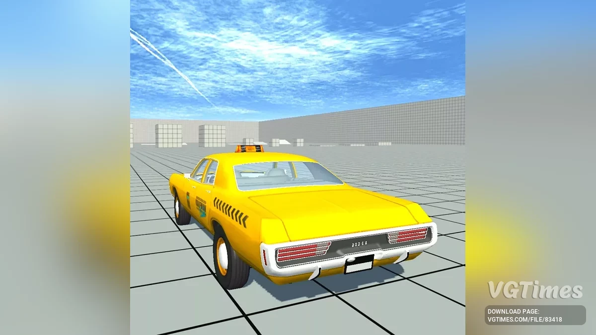 Not Simple Car Crash — Таксі Dodge Polara