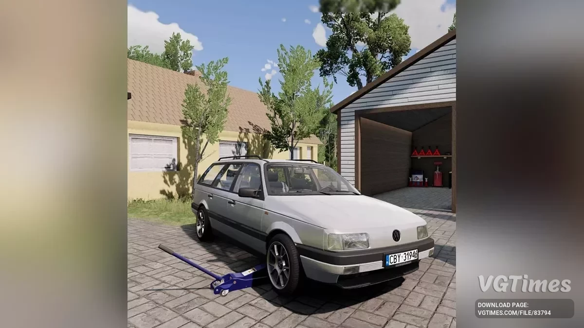 BeamNG.drive — Домкрат підкатний v1.0 (0.35.x)