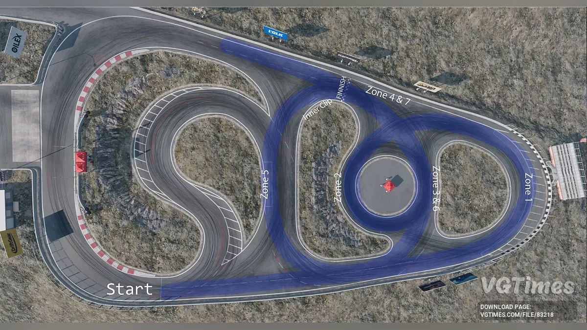BeamNG.drive — Compuesto de deriva (TLDC) v1.1 (0.35.x)
