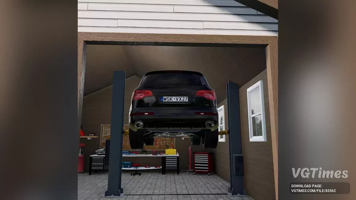 BeamNG.drive — Двостійний підйомник v1.0 (0.35.x)