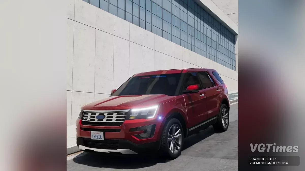 BeamNG.drive — Versión Ford Explorer 2016 v1.2 (0.35.x)