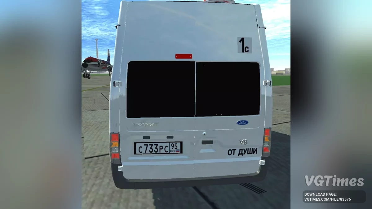 Simple Car Crash Physics Sim — Ford Transit Çeçenistan