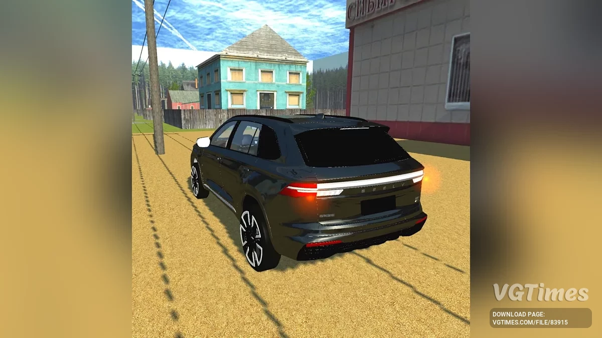 Simple Car Crash Physics Sim — Geely Monjaro