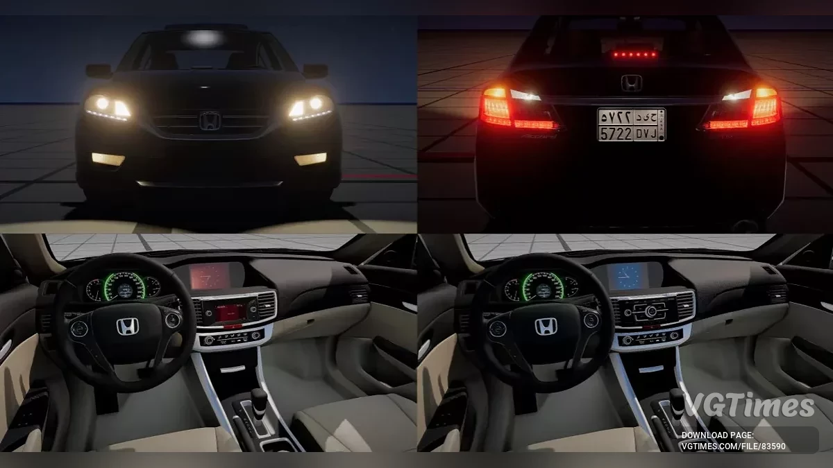 BeamNG.drive — Хонда Аккорд 2013