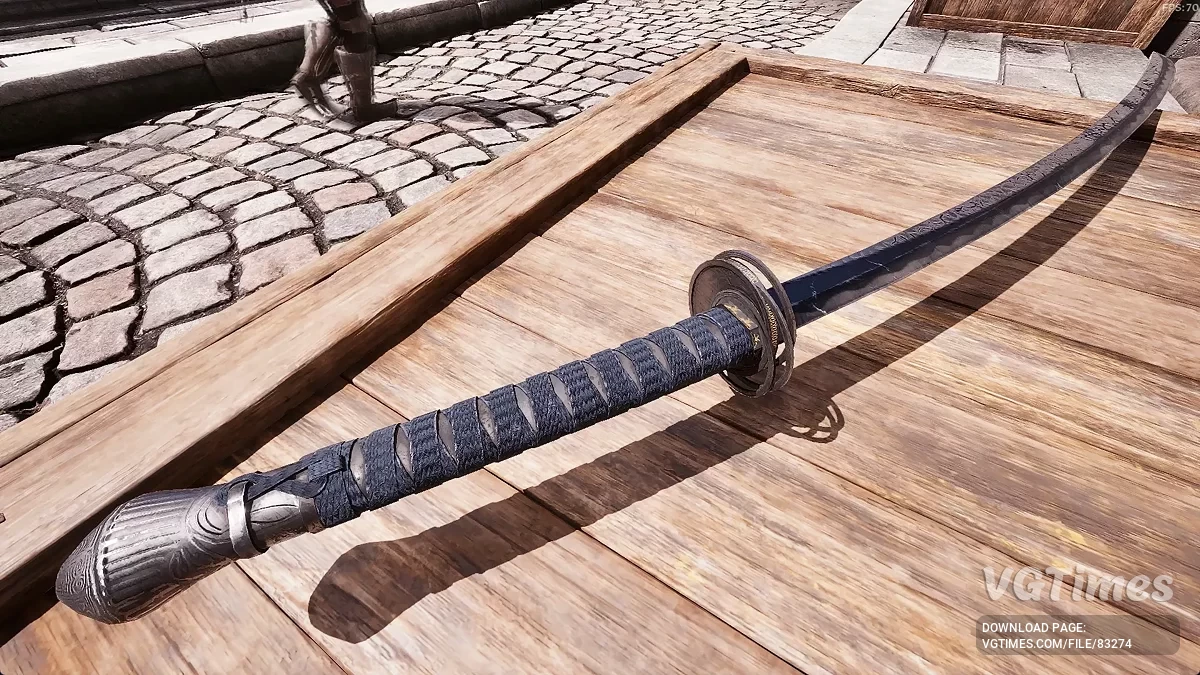 The Elder Scrolls 4: Oblivion Remastered — Katana del Velo Lunar del juego Elden Ring