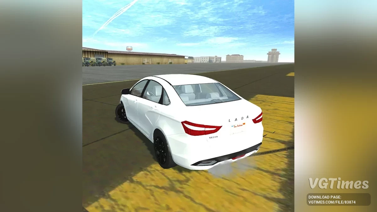 Simple Car Crash Physics Sim — Lada Vesta NG