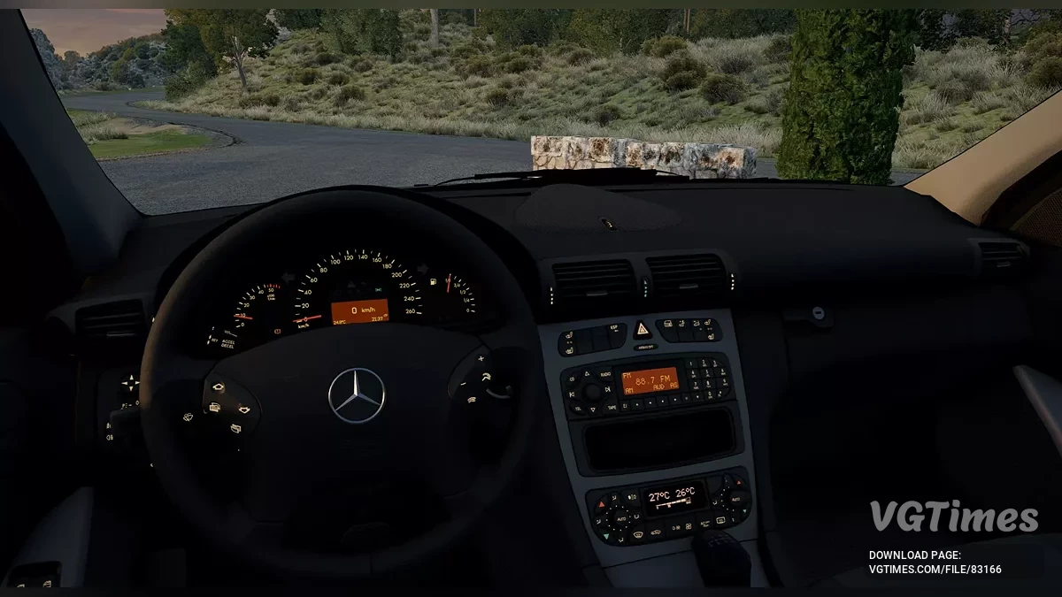 BeamNG.drive — Mercedes-Benz C-Class W203 v5.0 (0.35.x)