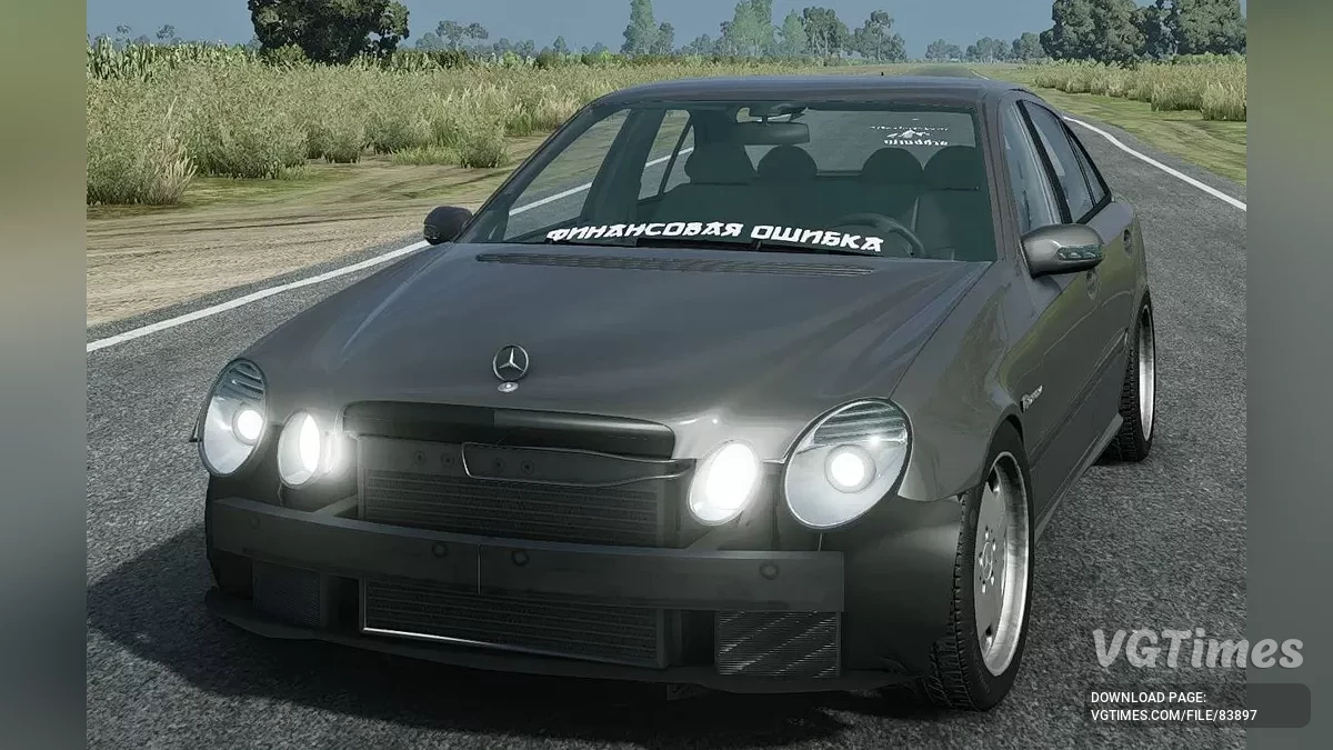 BeamNG.drive — Mercedes-Benz Clase E W211 v1.0 (0.35.x)