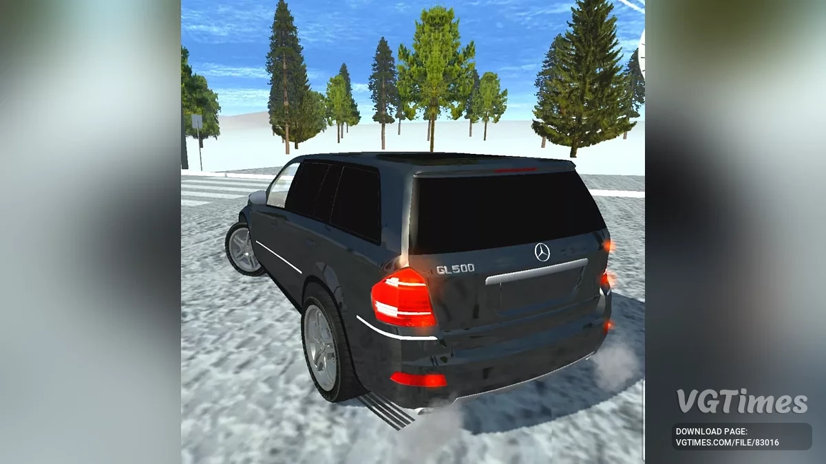 Simple Car Crash Physics Sim — Mercedes-Benz GL500