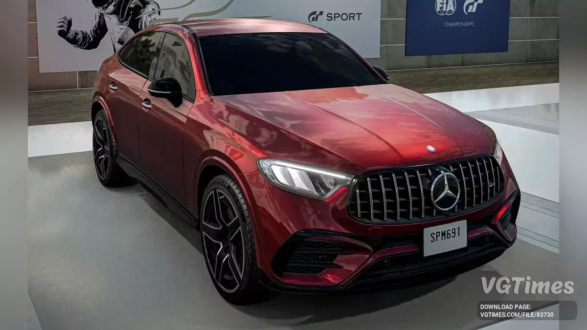 BeamNG.drive — Mercedes-Benz GLC 63 Coupé 2024 v1.0 (0.35.x)