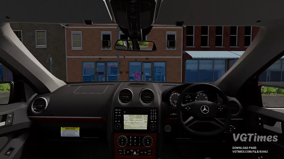 BeamNG.drive — Mercedes-Benz ML-Class 2008-2011 v1.1 (0.35.x)