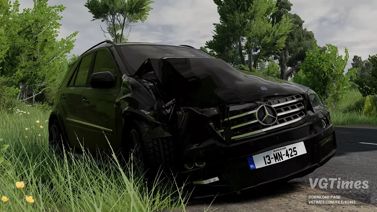 BeamNG.drive — Mercedes-Benz ML-Class 2008-2011 v1.1 (0.35.x)