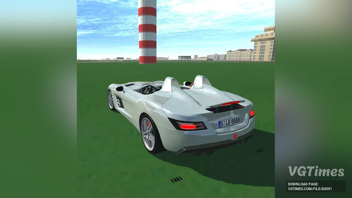 Simple Car Crash Physics Sim — Mercedes-Benz SLR Stirling Moss
