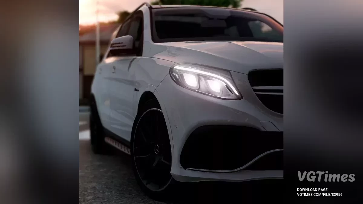 BeamNG.drive — Corrección del Mercedes-Benz W166 (0.35.x)