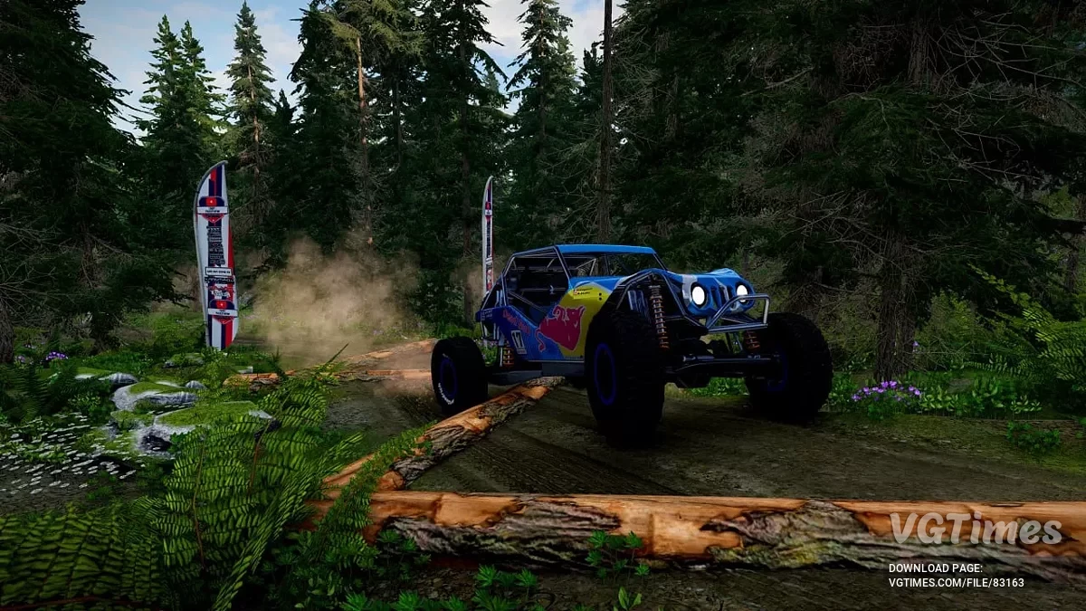 BeamNG.drive — Мудстоун Валі Ультра 4 v1.5 (0.35.x)