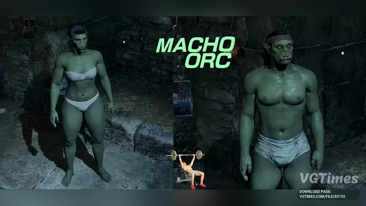 The Elder Scrolls 4: Oblivion Remastered — Orcos musculosos