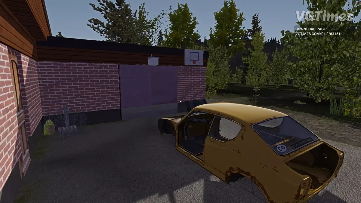My Summer Car — Satsuma sin montar, 68.000 marcas, todas las piezas GT del catálogo en el garaje.