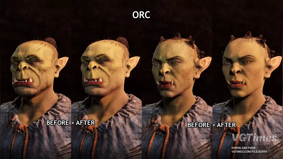 The Elder Scrolls 4: Oblivion Remastered — Nowe tekstury dla młodych twarzy