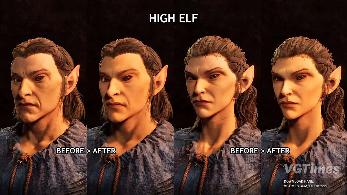 The Elder Scrolls 4: Oblivion Remastered — Nowe tekstury dla młodych twarzy
