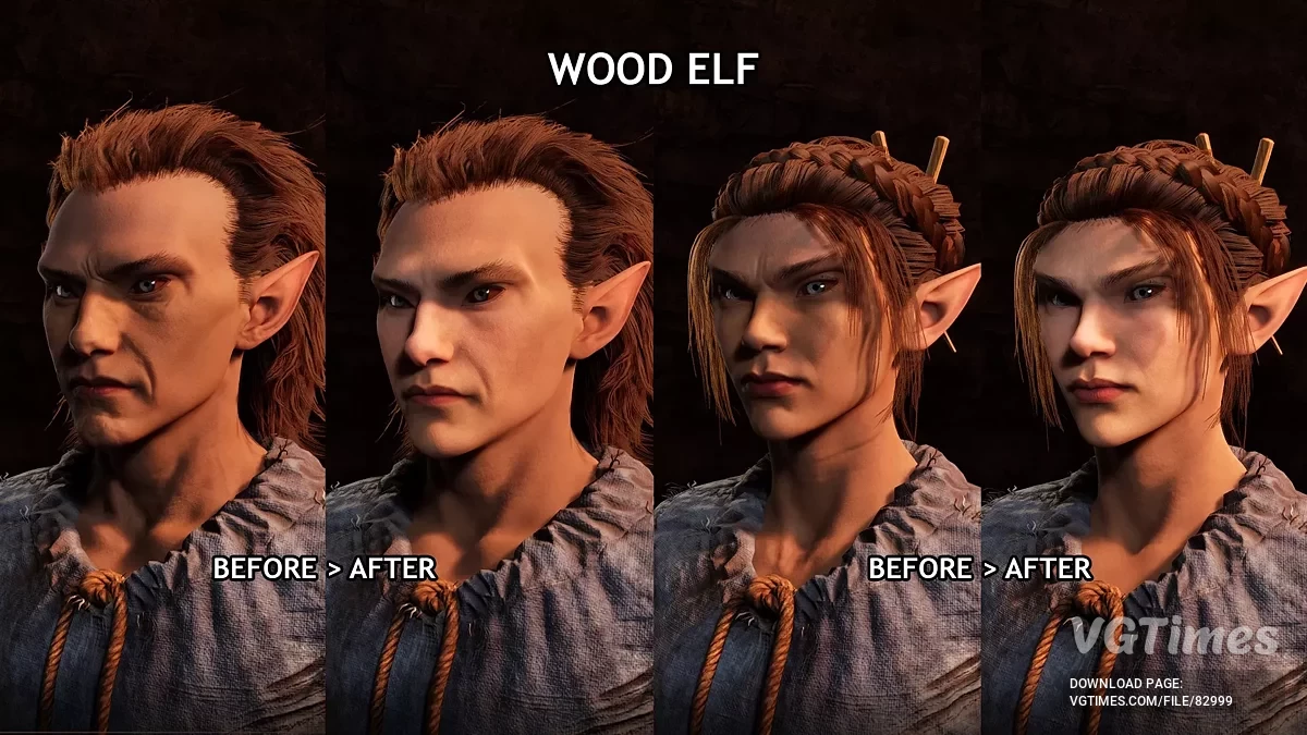 The Elder Scrolls 4: Oblivion Remastered — Nowe tekstury dla młodych twarzy