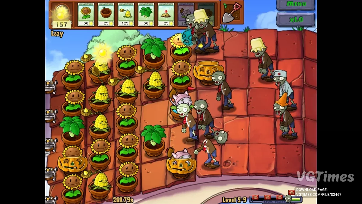 Plants vs. Zombies — Дивний мод + Хардкорний EX-режим [v2.0]