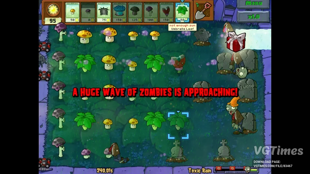 Plants vs. Zombies — Дивний мод + Хардкорний EX-режим [v2.0]