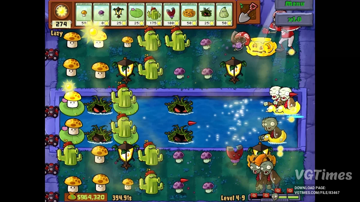 Plants vs. Zombies — Дивний мод + Хардкорний EX-режим [v2.0]