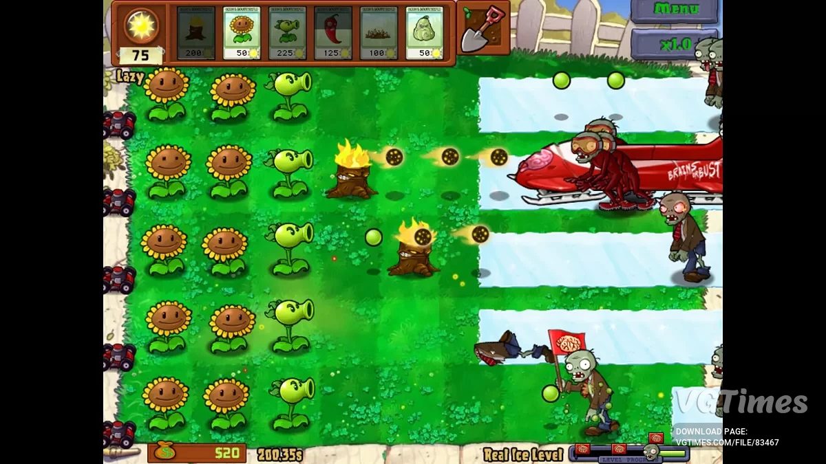 Plants vs. Zombies — Дивний мод + Хардкорний EX-режим [v2.0]