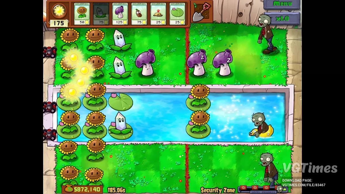 Plants vs. Zombies — Дивний мод + Хардкорний EX-режим [v2.0]