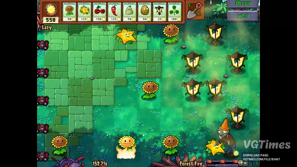 Plants vs. Zombies — Дивний мод + Хардкорний EX-режим [v2.0]