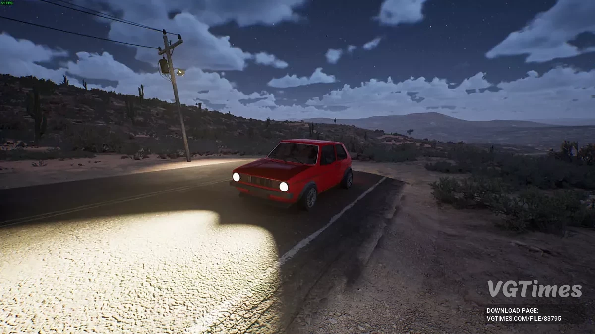 Drive Beyond Horizons — Golf completamente ensamblado