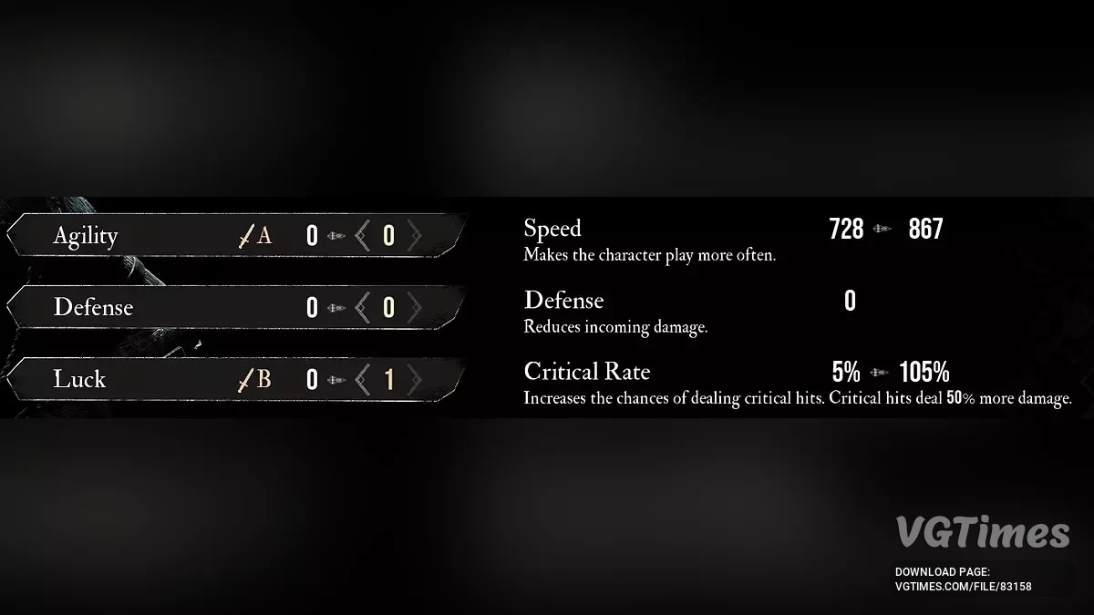 Buffed luck