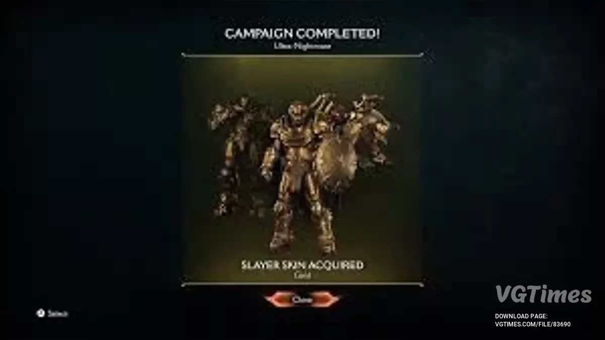 Doom: The Dark Ages — Completado en "Ultra Nightmare"