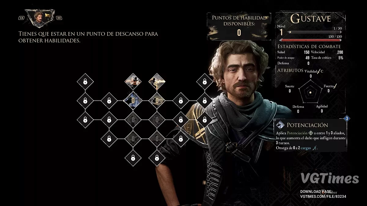 Unlock skills cost half or 0