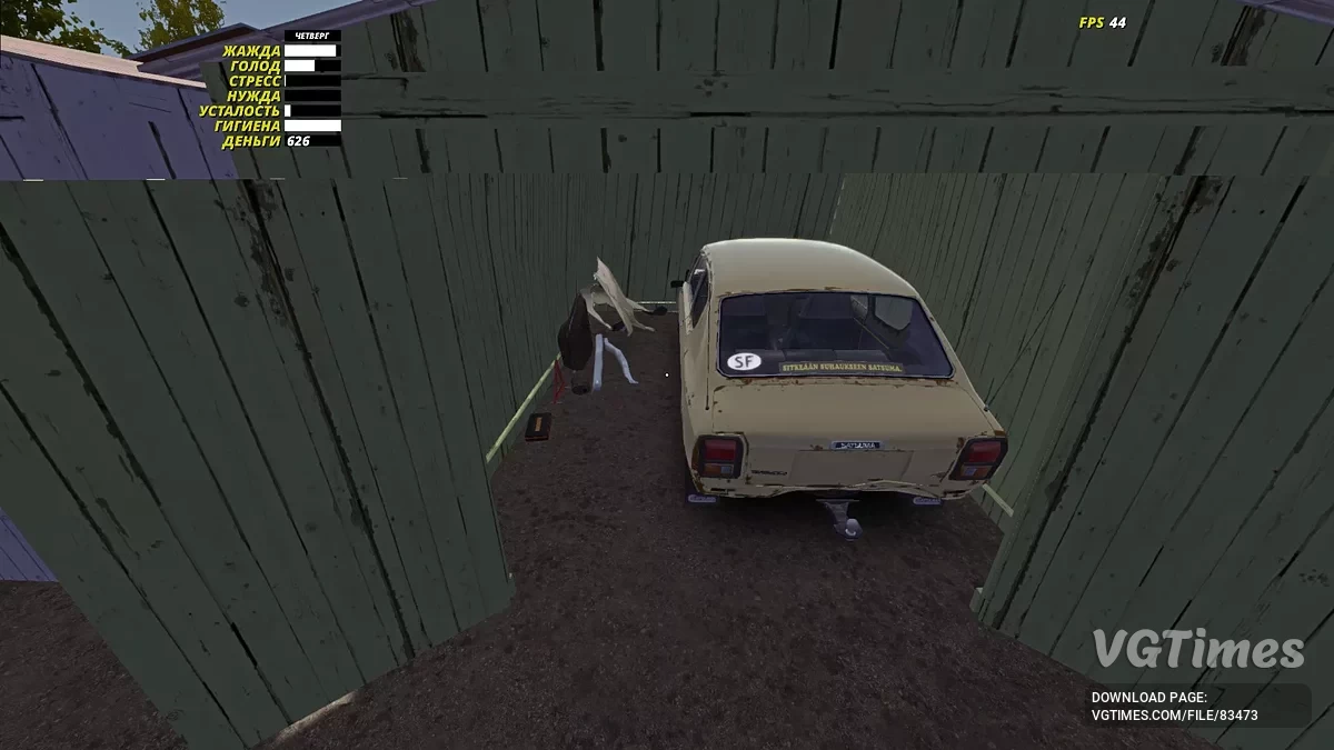 My Summer Car — Відновлення Сатсуми після аварії