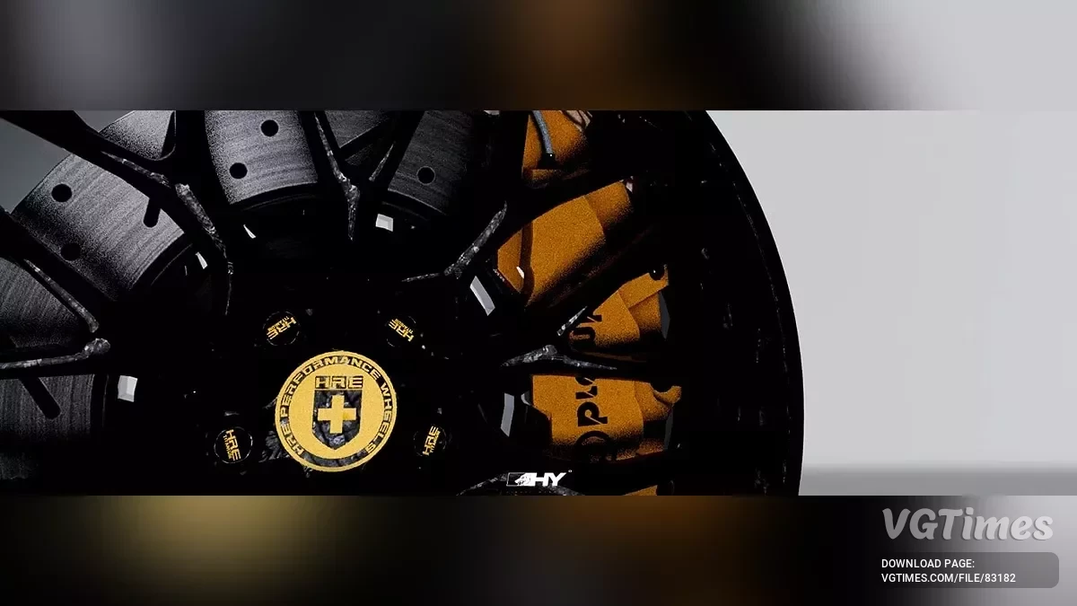 BeamNG.drive — Пакет коліс RIM'S HRE P200 v1.0 ReWork (0.35.x)