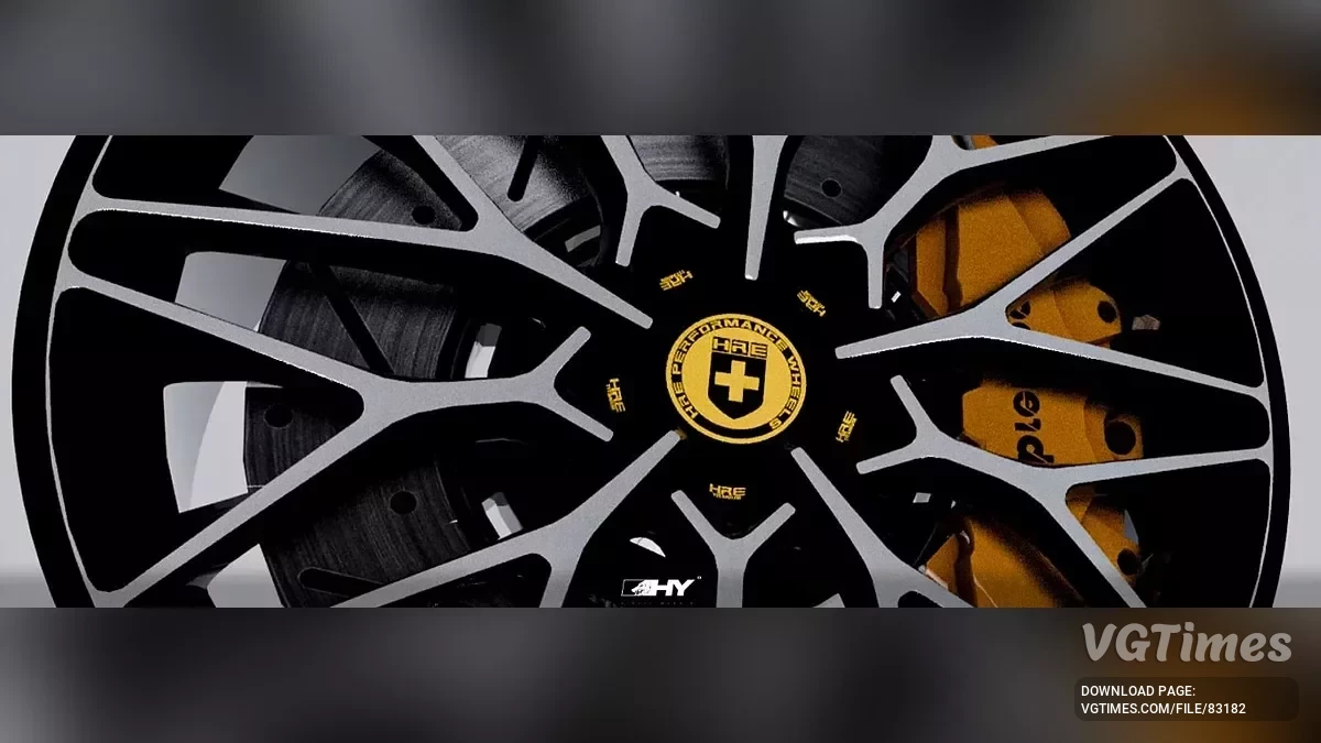 BeamNG.drive — Paquete de ruedas RIM'S HRE P200 v1.0 ReWork (0.35.x)