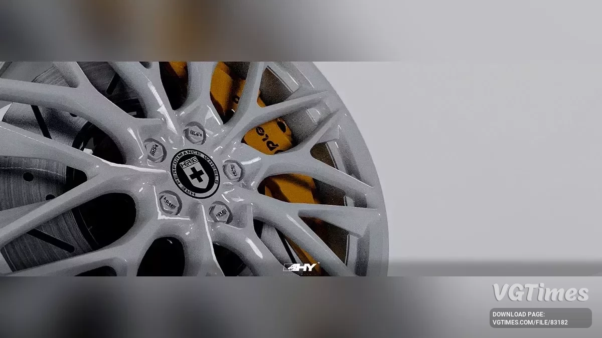 BeamNG.drive — Пакет коліс RIM'S HRE P200 v1.0 ReWork (0.35.x)