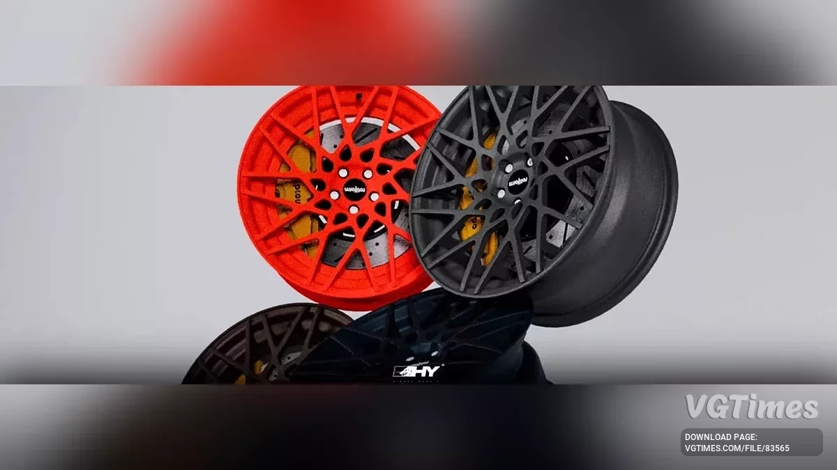 BeamNG.drive — Пак коліс Rotiform BLQ-T v1.0 (0.35.x)