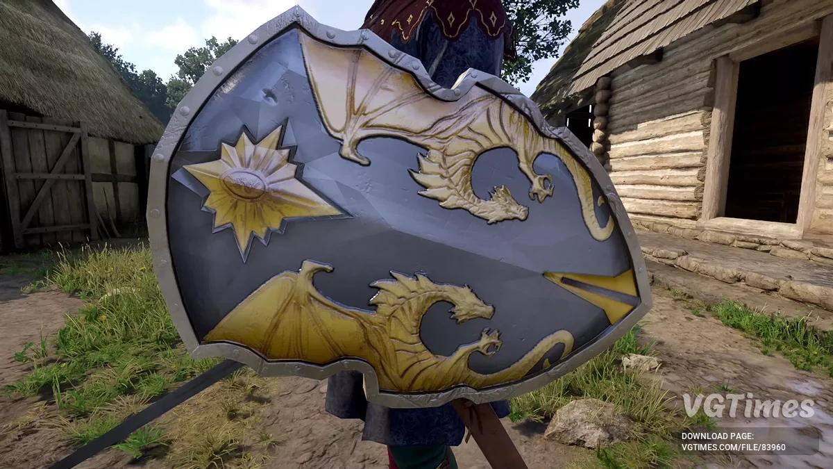 Kingdom Come: Deliverance 2 — El Escudo del Dragón es una reliquia de la antigua ciudad.