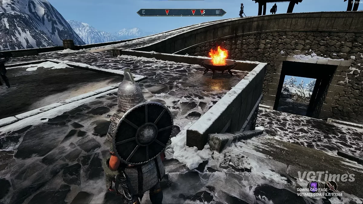 The Elder Scrolls 4: Oblivion Remastered — Ščit na hrbtu