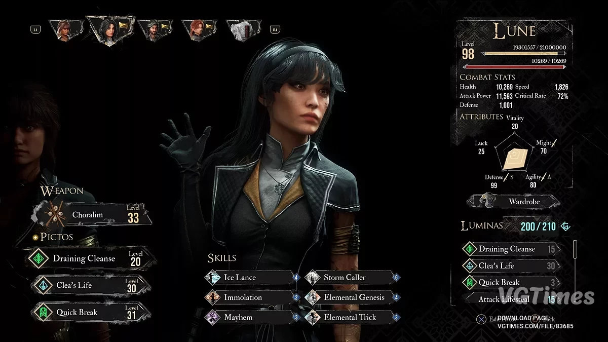Clair Obscur: Expedition 33 — Guardar en el nivel 98