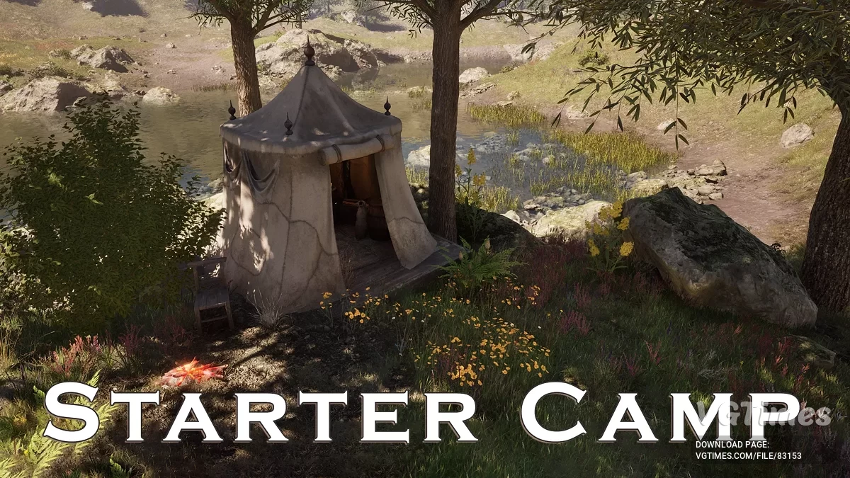 The Elder Scrolls 4: Oblivion Remastered — Campamento de lanzamiento de Ely