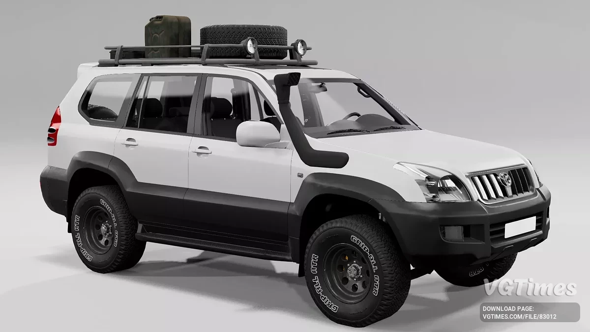 BeamNG.drive — Toyota Land Cruiser Prado 120 v1.0 CB Переробка (0.35.x)