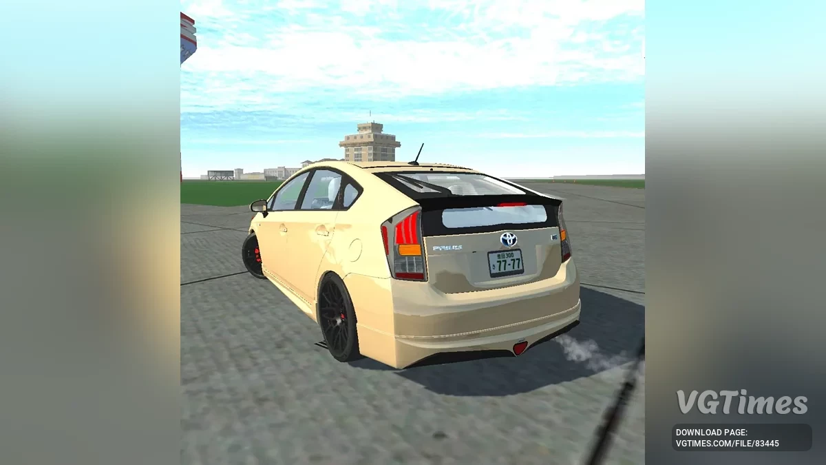 Simple Car Crash Physics Sim — Toyota Prius (2011) пакет