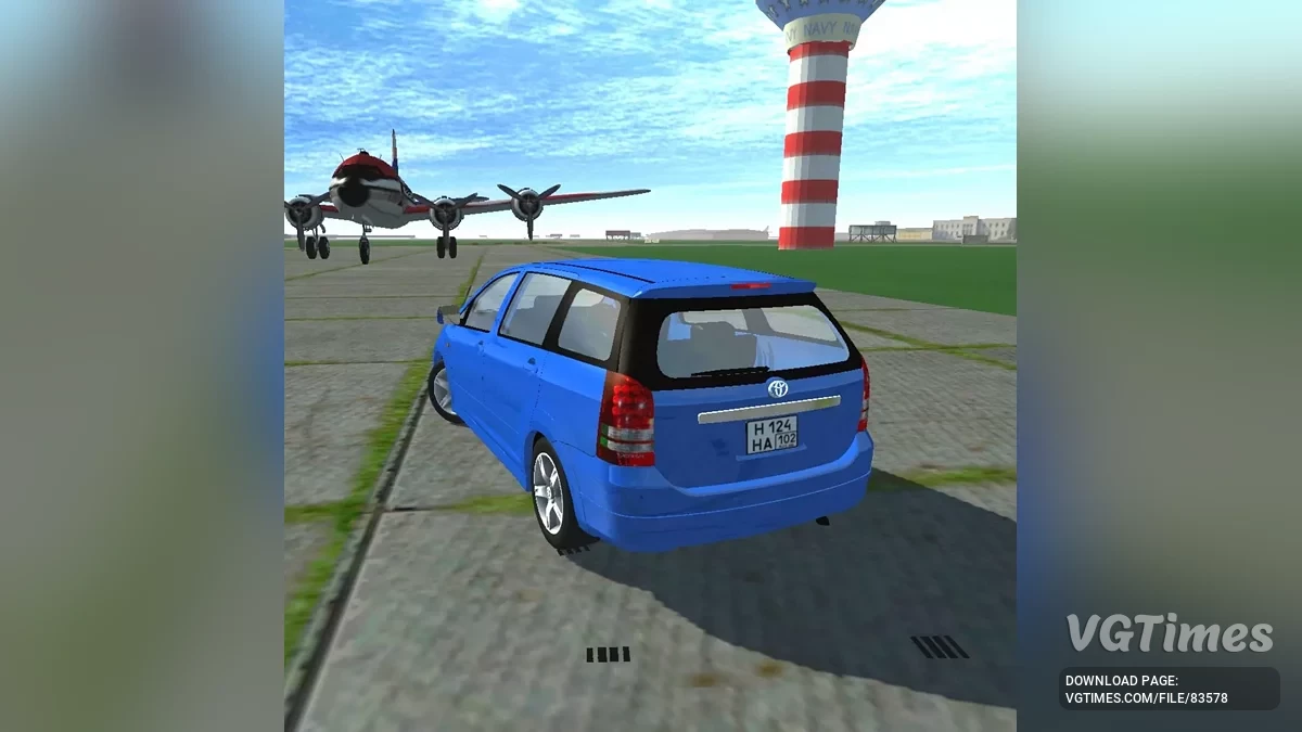 Simple Car Crash Physics Sim — Toyota Wish Ремейк
