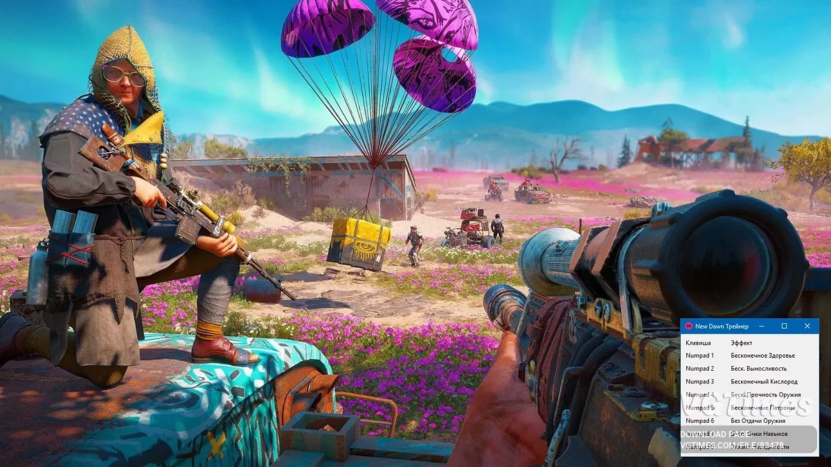 Far Cry New Dawn — Entrenador (+8) [1.0.5]