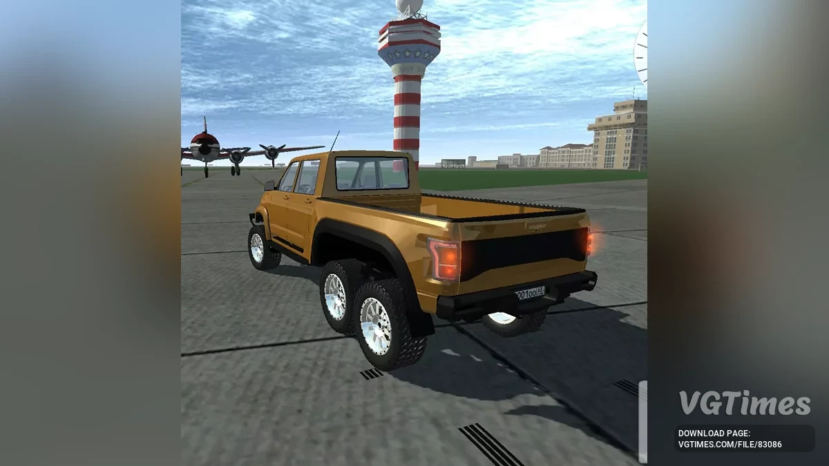 Simple Car Crash Physics Sim — Uaz patriot 6x6