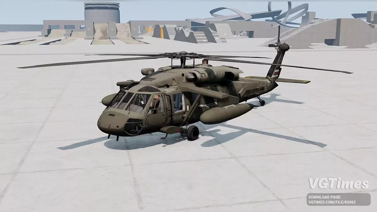 BeamNG.drive — UH60 Black Hawk v1.0 popravljen in izboljšan (0.35.x)